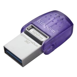 KINGSTON - FLASH DRIVE "MicroDuo" USB3.2+USB-C 128GB Kingston DTDUO3CG3/128GB Read: 200MB/s(DTDUO3CG3/128GB)